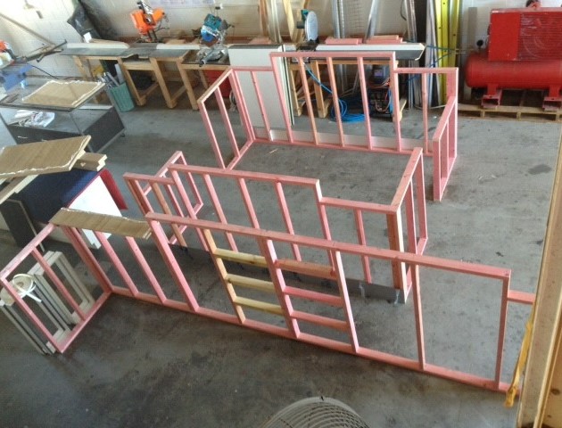 Construction of Angel Brows - framework