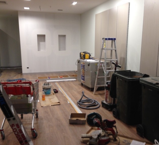 Early construction - Come September store