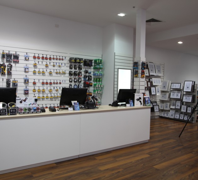Garricks Camera House fitout, Mackay