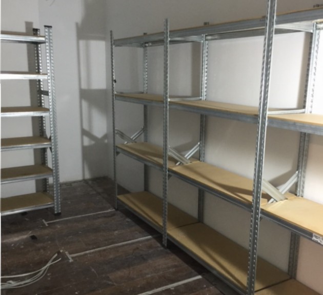 Part way through fitout