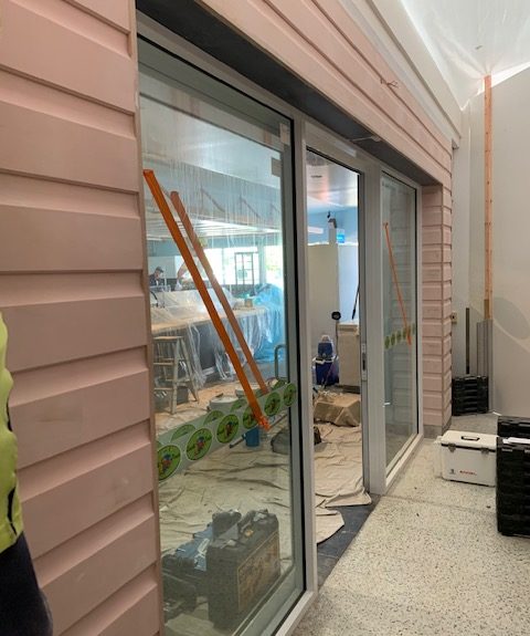 During Construction - Sushi Train Stockland