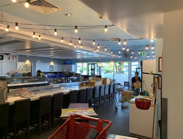 During Construction - Sushi Train Stockland