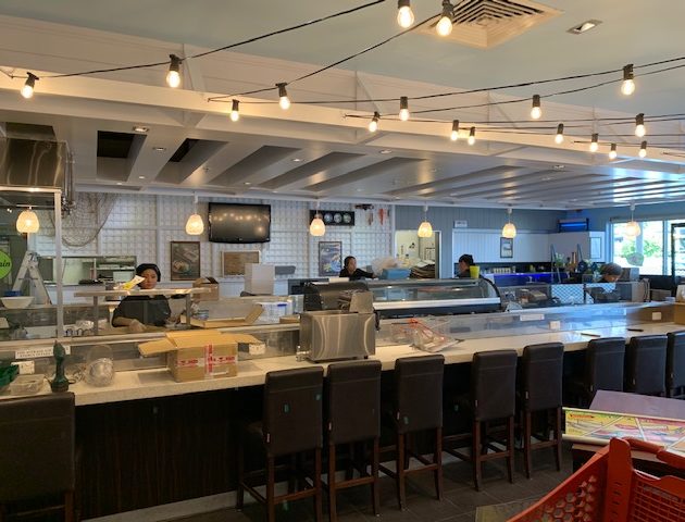 During Construction - Sushi Train Stockland
