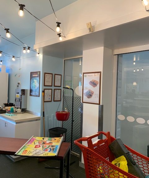 During Construction - Sushi Train Stockland