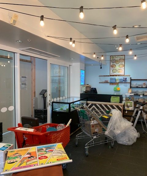 During Construction - Sushi Train Stockland