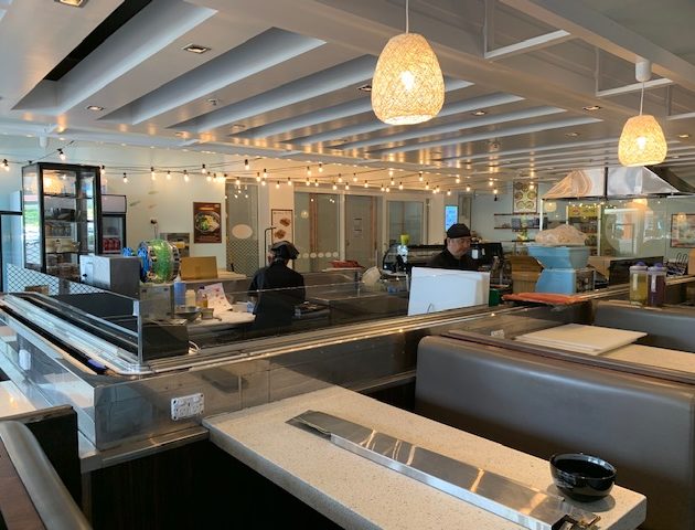 During Construction - Sushi Train Stockland